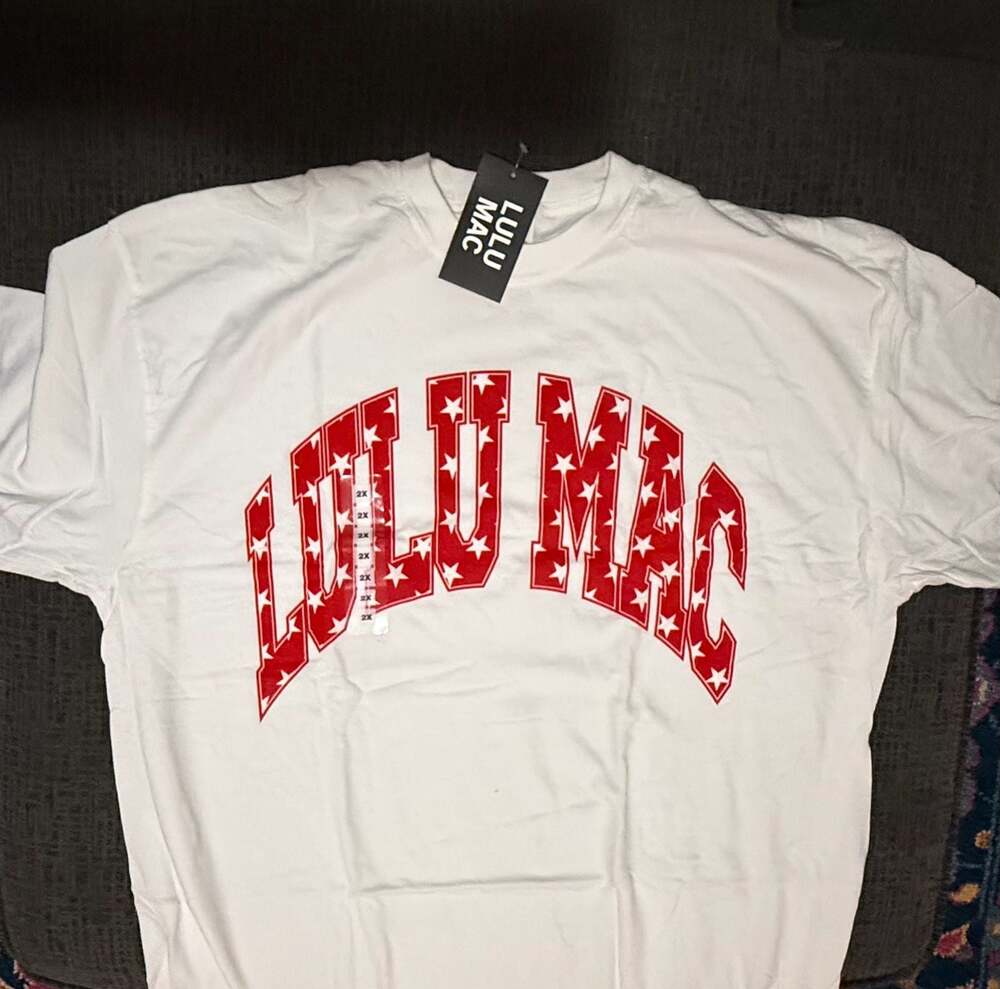 Lulu Mac Star Graphic Print Short Sleeve T-Shirt